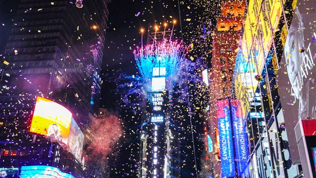 Picture of New Years Eve in NYC!