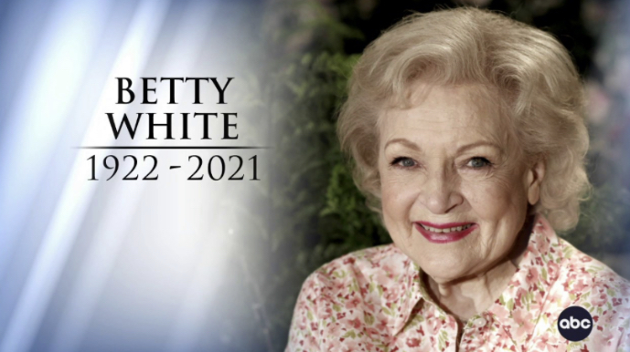 A photo of Betty White that was taken from abcnewschicago