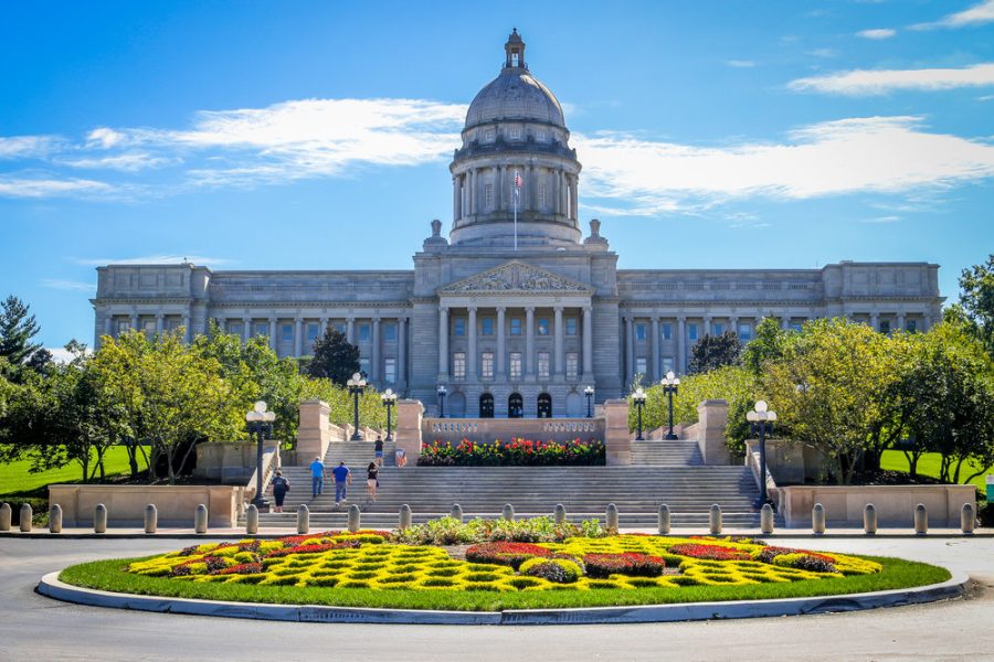 The Kentucky State Capitol is located in Frankfort. 