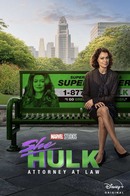 Tatiana Maslany on the cover of She Hulk produced by Disney.