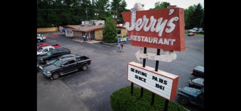 Jerrys Restaurant in Paris, Kentucky. 4129 Lexington Road.