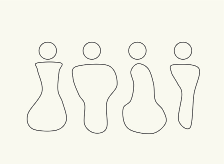 There are many different body types in the world, and they are all being represented in the media.