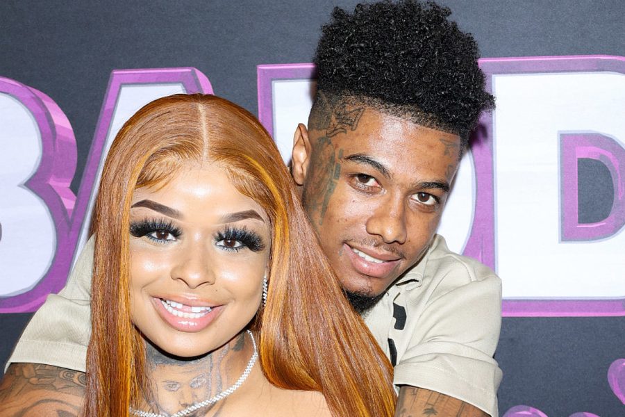 Blueface and Chrisean before their breakup