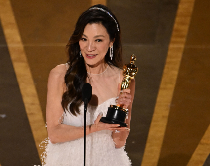 Michelle Yeoh takes home Oscars award for  best actress.