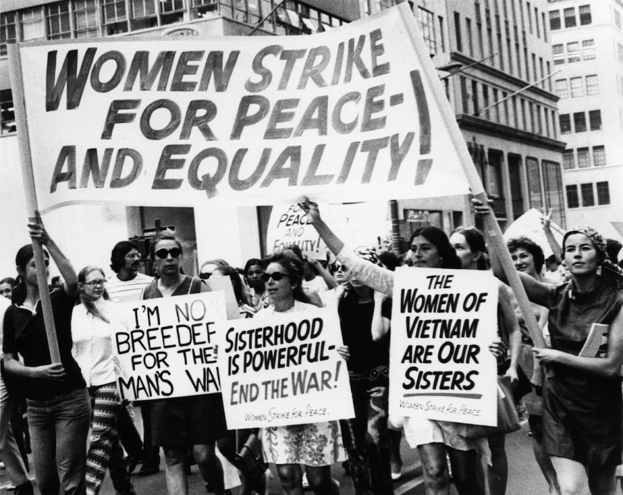 Women all around the world fight for peace and equality. 