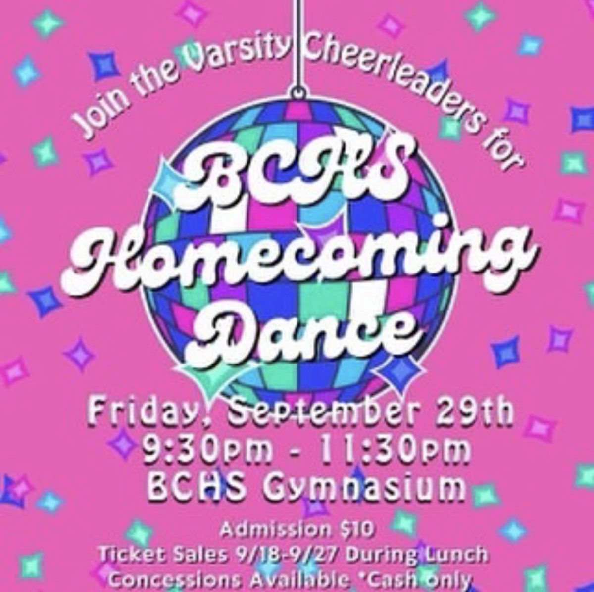 The+BCHS+homecoming+dance+and+homecoming+game+social+media+post.
