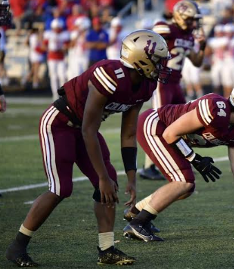 Zorian Booker lining up at outside linebacker. 