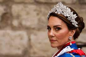 Above is pictured Kate Middleton a few months before her alleged disappearance. 