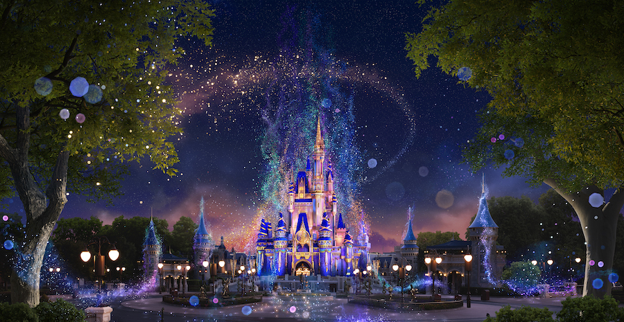 A photo featuring Cinderellas castle in Walt Disney Worlds Magic Kingdom.