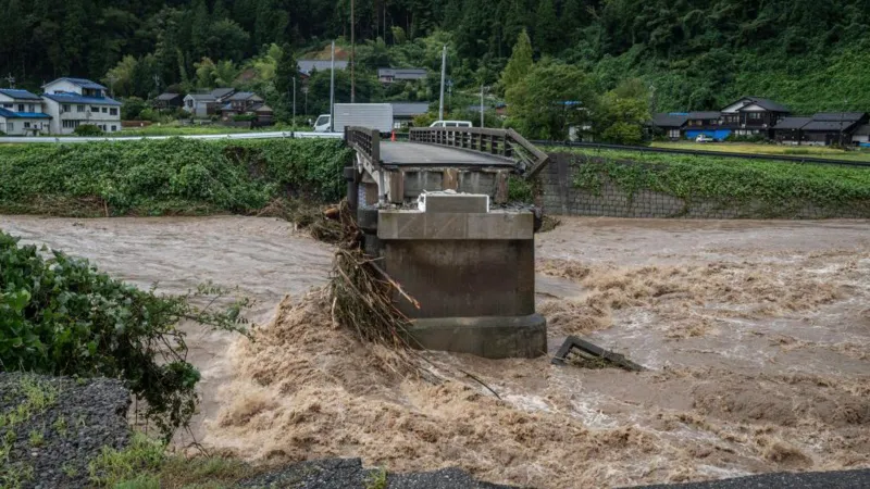 The cities of Wajima and Suzu are among the hardest hit by the floods