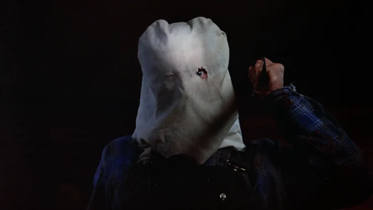 Picture of Jason Voorhees from Friday the 13th Part 2.