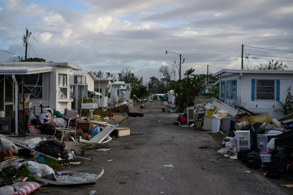 Damage from Hurricane Helene and Hurricane Milton in Bradenton, Fl. Callaghan O'Hare for The new York Times