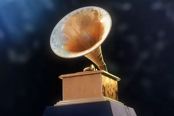 A picture of a GRAMMY award